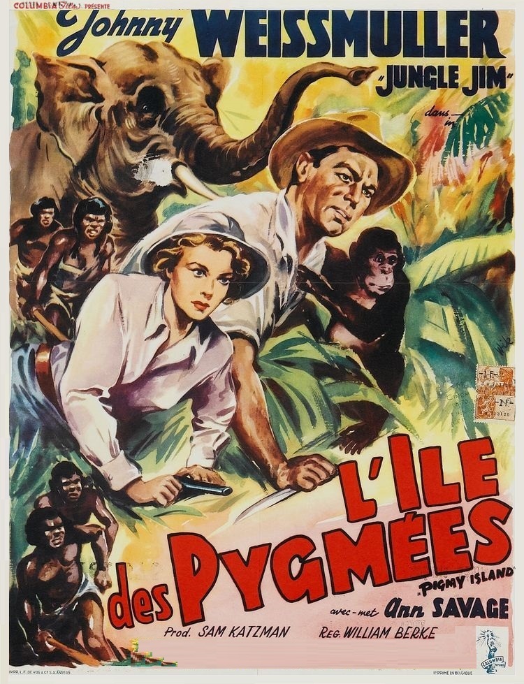 affiche du film L'île des pygmées