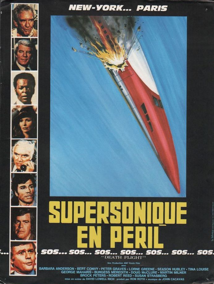affiche du film Supersonique en péril