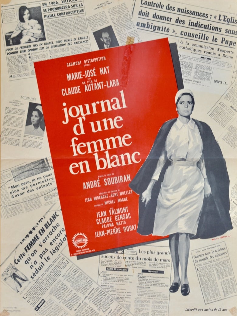 affiche du film Journal d'une femme en blanc