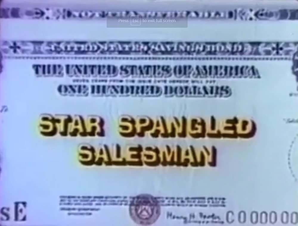 affiche du film Star Spangled Salesman