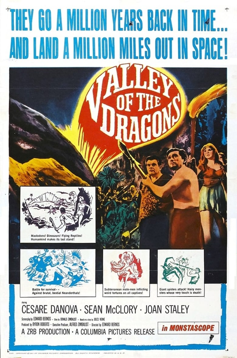 affiche du film La Vallée des Dragons