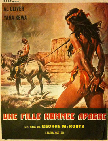 affiche du film Une fille nommée Apache