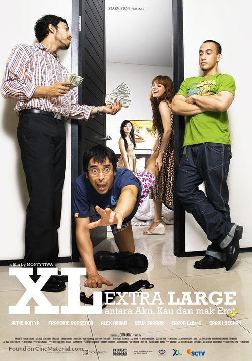 affiche du film XL : Extra Large - Antara Aku, Kau, dan Mak Erot