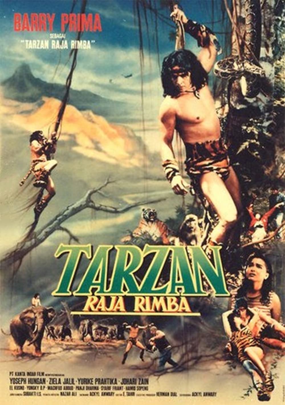 affiche du film Tarzan Raja Rimba