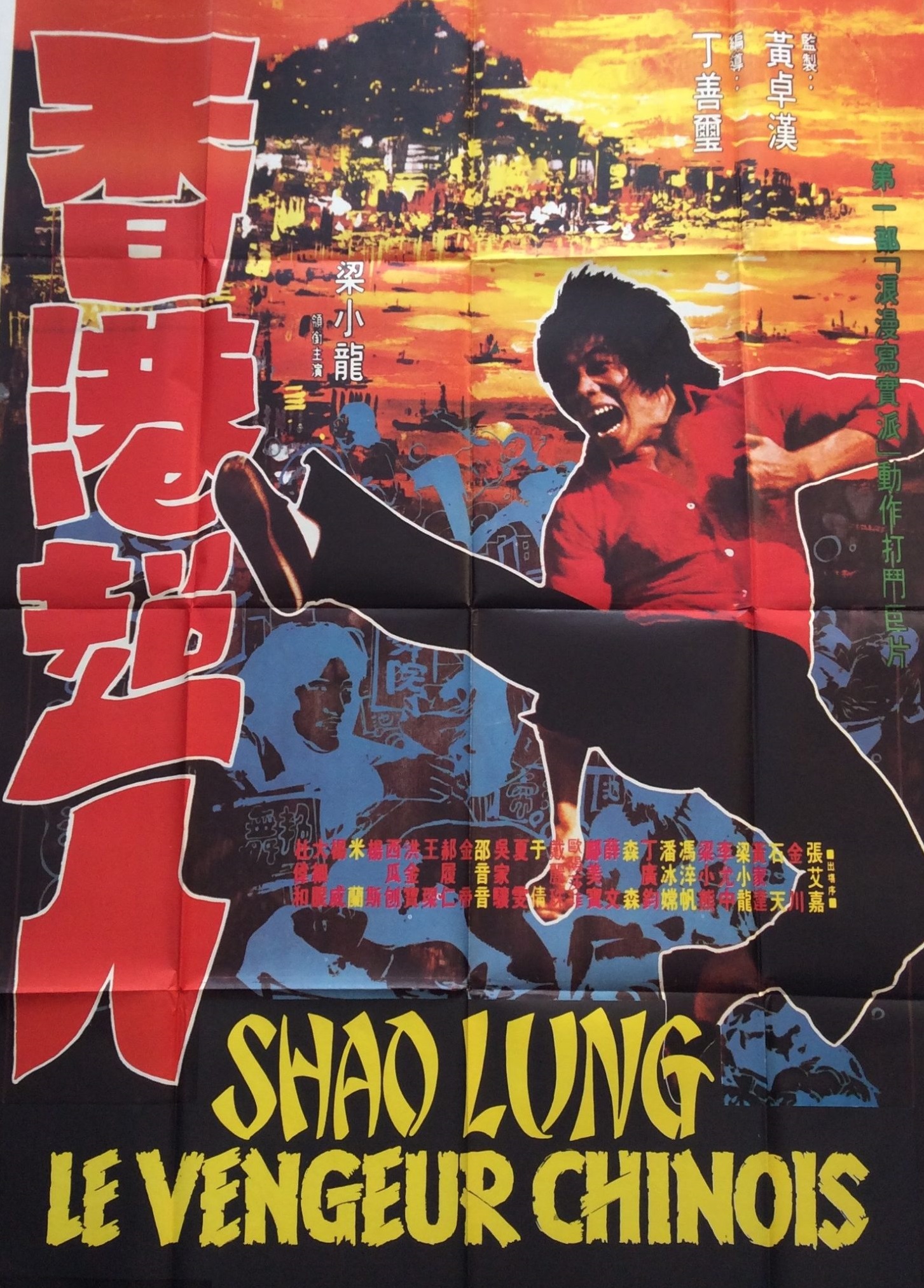 affiche du film Shao Lung le vengeur chinois