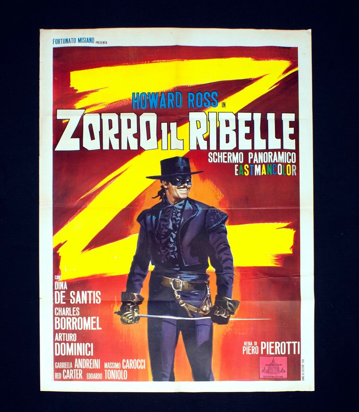 affiche du film Zorro le rebelle