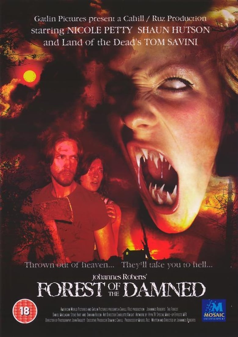 affiche du film Forest of the Damned