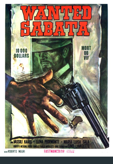 affiche du film Wanted Sabata