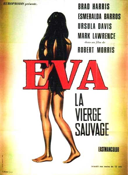 affiche du film Éva, la vierge sauvage