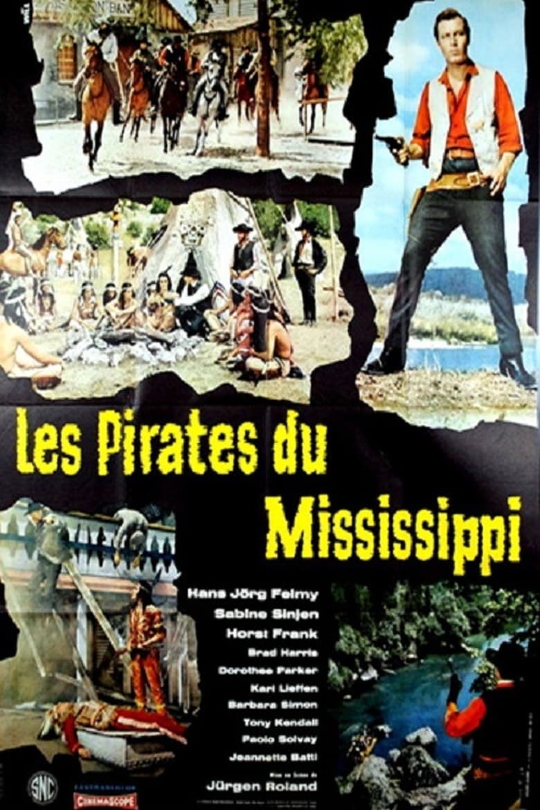 affiche du film Les Pirates Du Mississippi