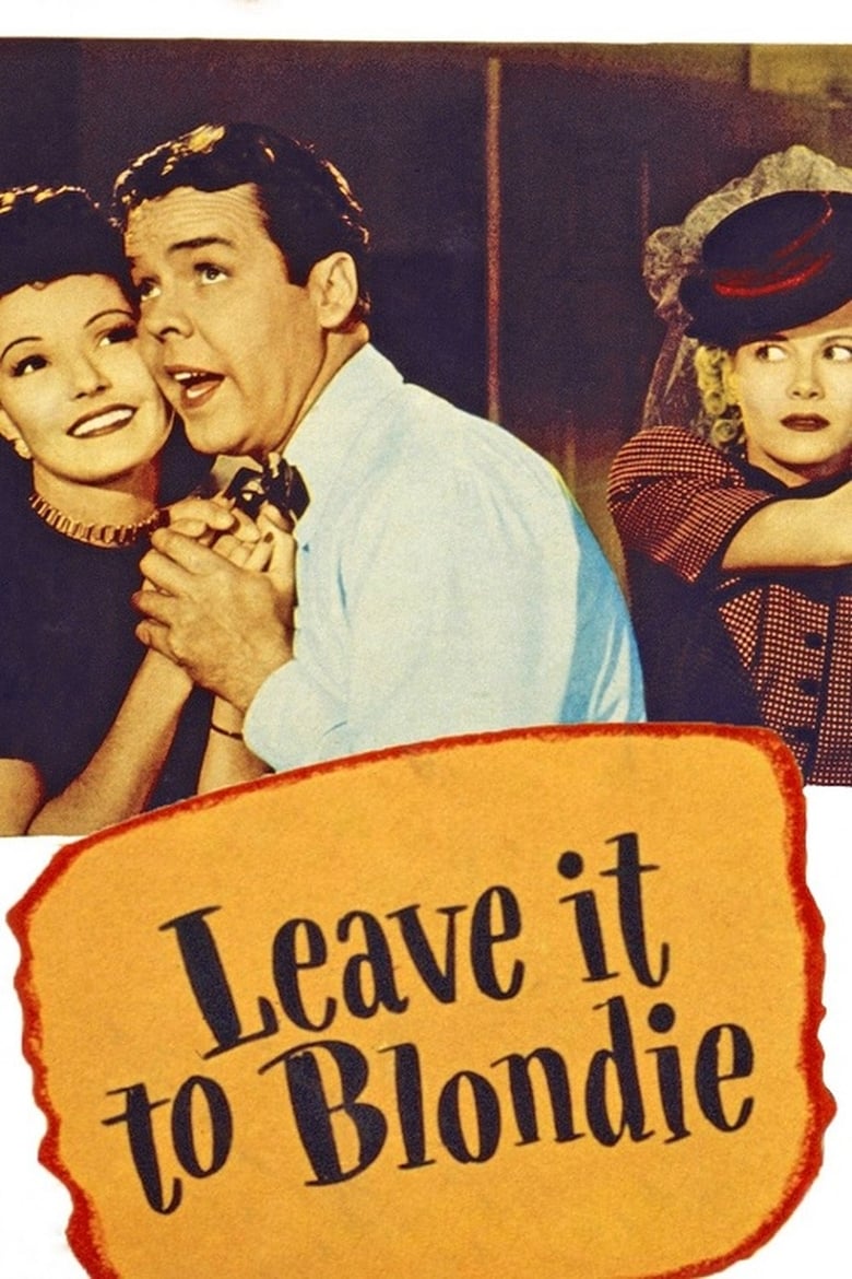 affiche du film Leave It to Blondie