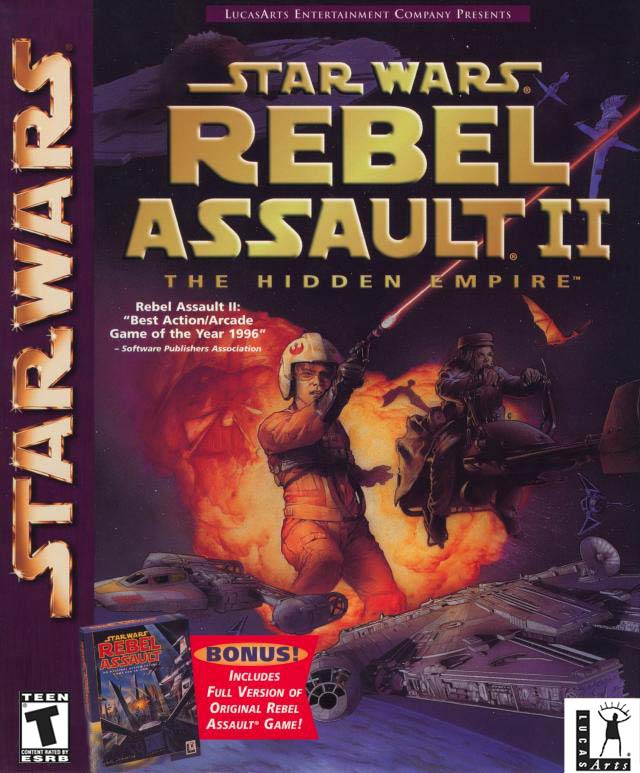 jaquette du jeu vidéo Star Wars: Rebel Assault II : The Hidden Empire