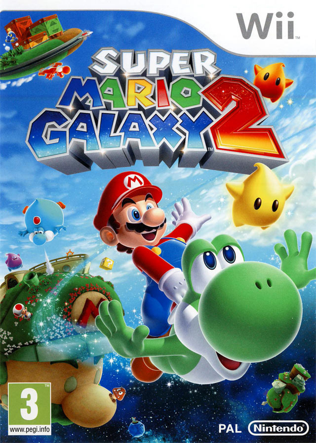jaquette du jeu vidéo Super Mario Galaxy 2