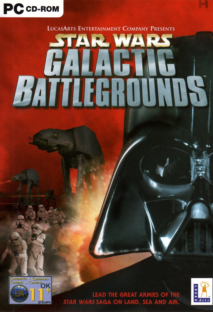 jaquette du jeu vidéo Star Wars: Galactic Battlegrounds