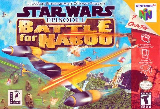 jaquette du jeu vidéo Star Wars: Episode I - Battle for Naboo