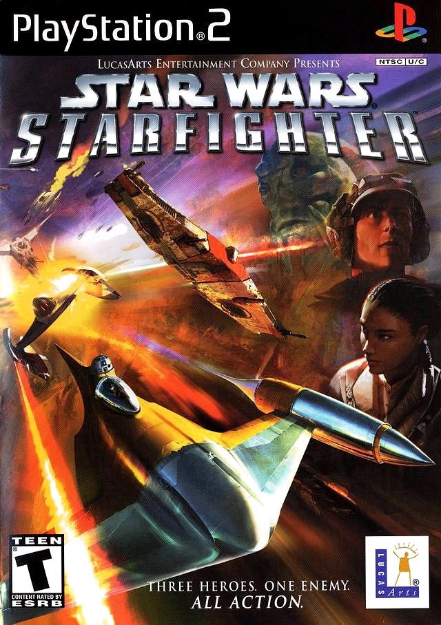 jaquette du jeu vidéo Star Wars: Starfighter