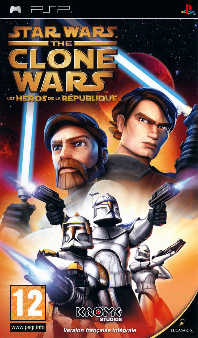 jaquette du jeu vidéo Star Wars The Clone Wars : Les Héros de la République