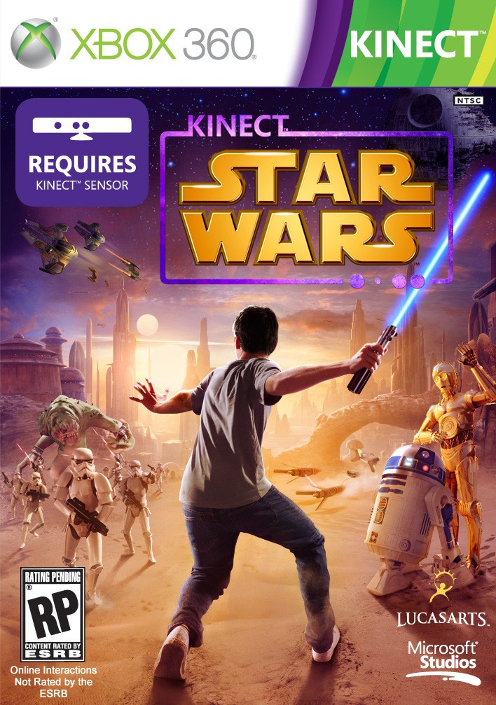 jaquette du jeu vidéo Kinect Star Wars