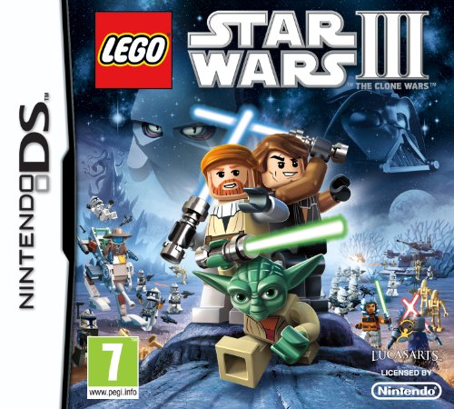 jaquette du jeu vidéo Lego Star Wars III: The Clone Wars