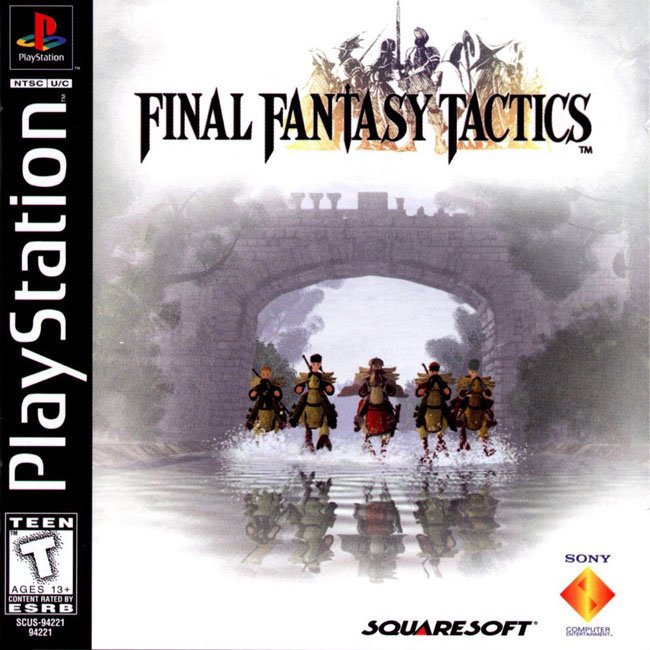 jaquette du jeu vidéo Final Fantasy Tactics