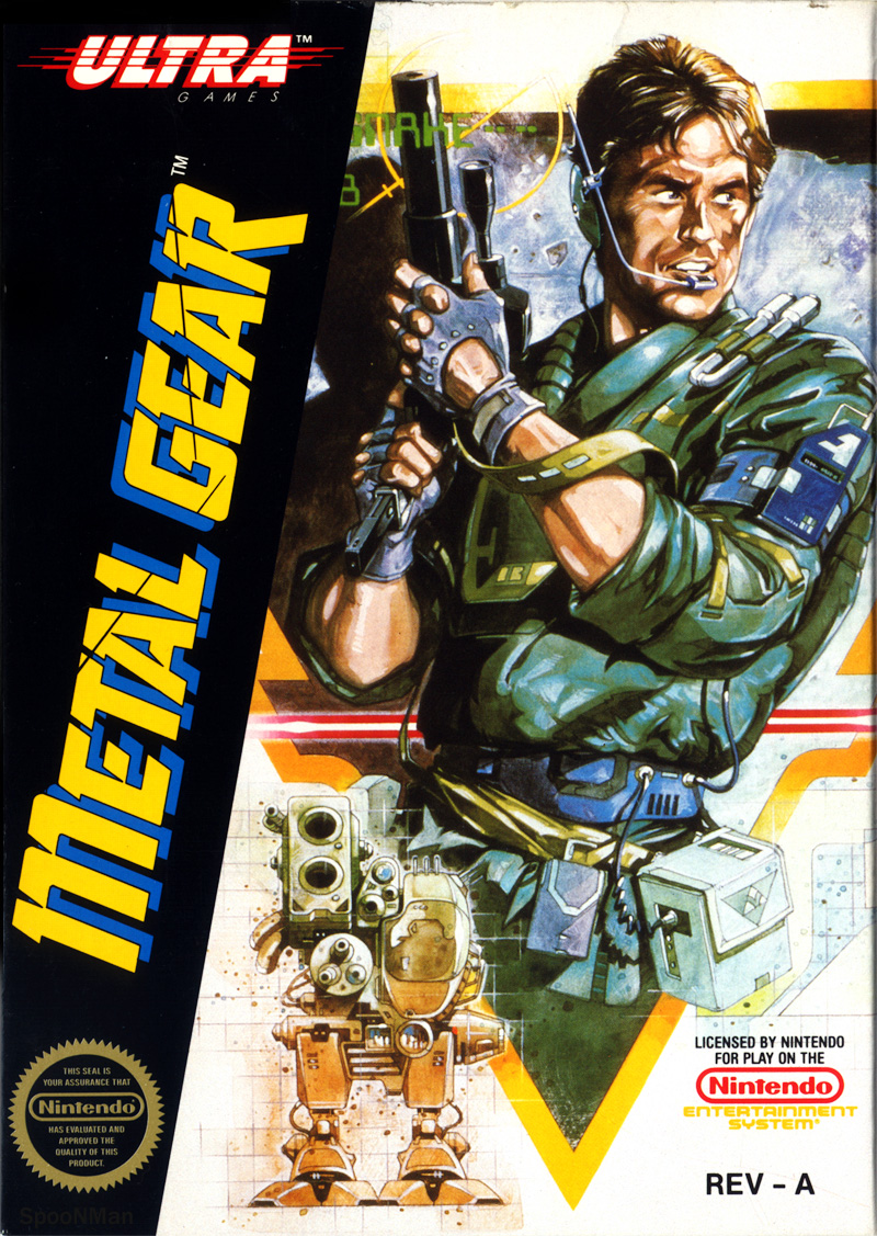jaquette du jeu vidéo Metal Gear