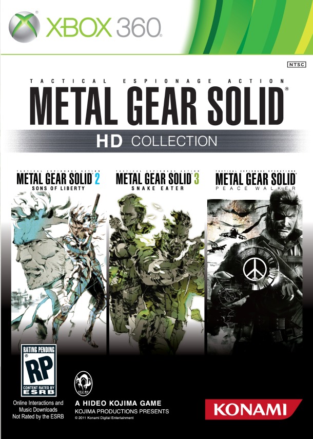 jaquette du jeu vidéo Metal Gear Solid: HD Collection