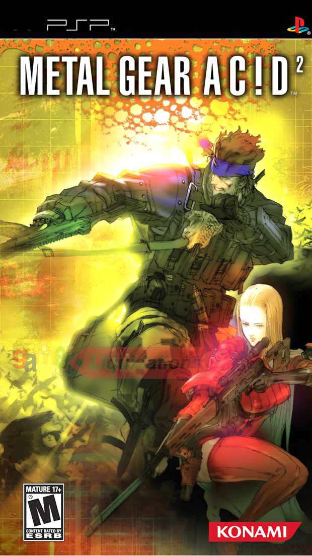 jaquette du jeu vidéo Metal Gear Acid 2