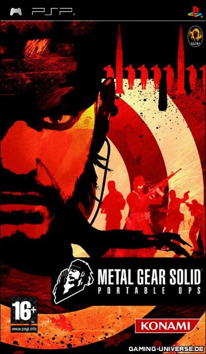 jaquette du jeu vidéo Metal Gear Solid : Portable Ops