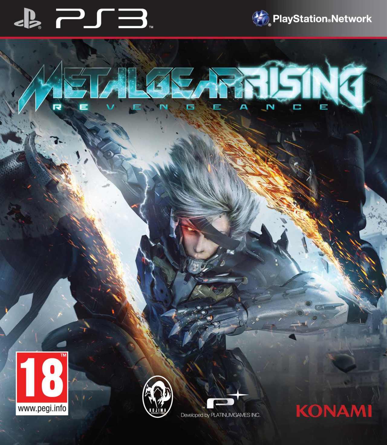 jaquette du jeu vidéo Metal Gear Rising: Revengeance