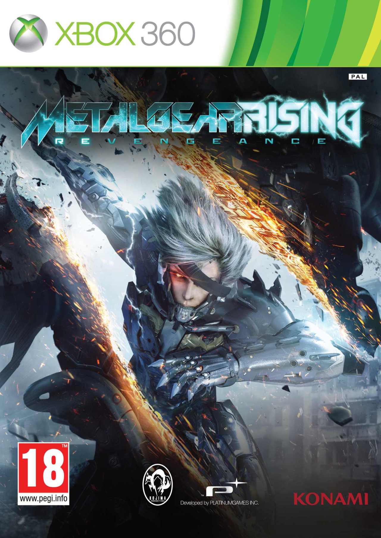 jaquette du jeu vidéo Metal Gear Rising: Revengeance