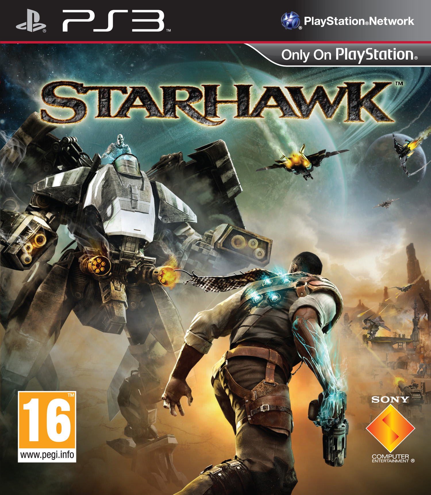 jaquette du jeu vidéo Starhawk