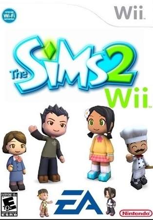 jaquette du jeu vidéo Les Sims 2
