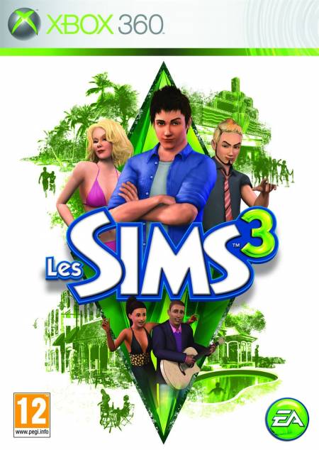 jaquette du jeu vidéo Les Sims 3