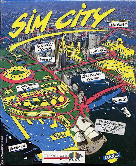 jaquette du jeu vidéo SimCity