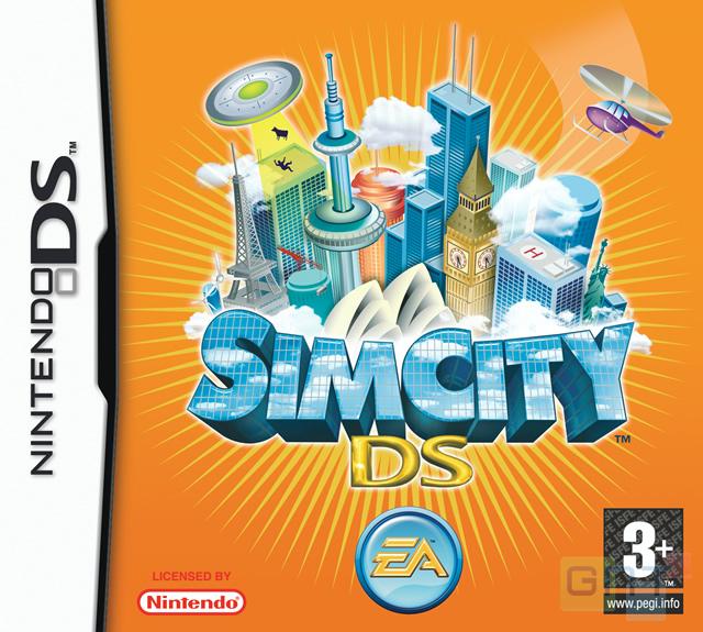 jaquette du jeu vidéo SimCity DS
