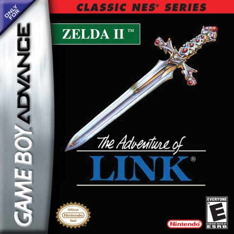 jaquette du jeu vidéo Zelda II: The Adventure of Link