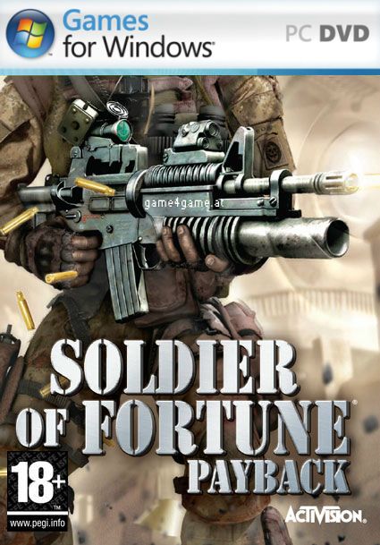 jaquette du jeu vidéo Soldier of Fortune 3: Payback
