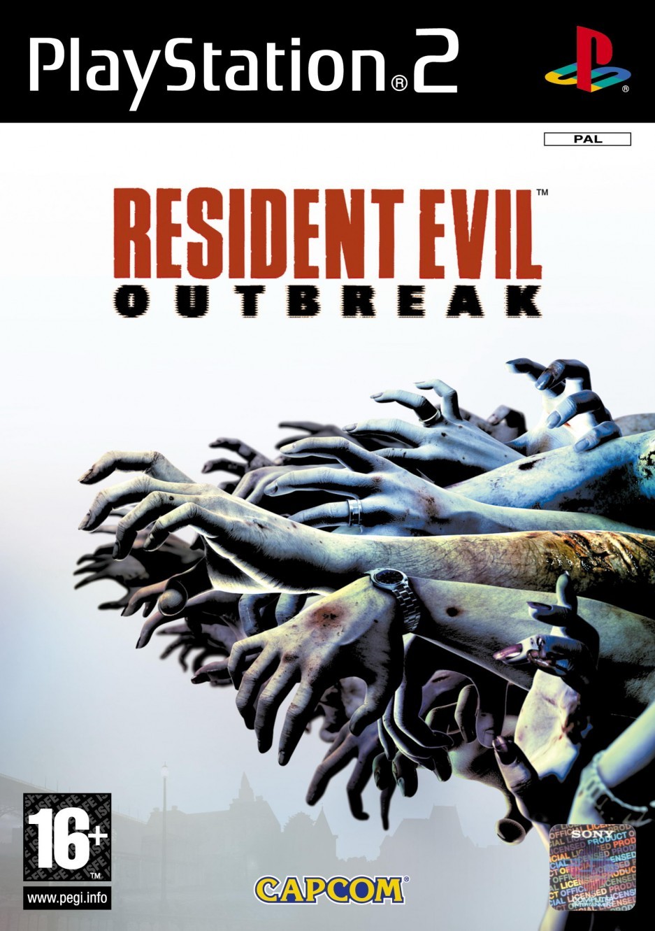 jaquette du jeu vidéo Resident Evil Outbreak