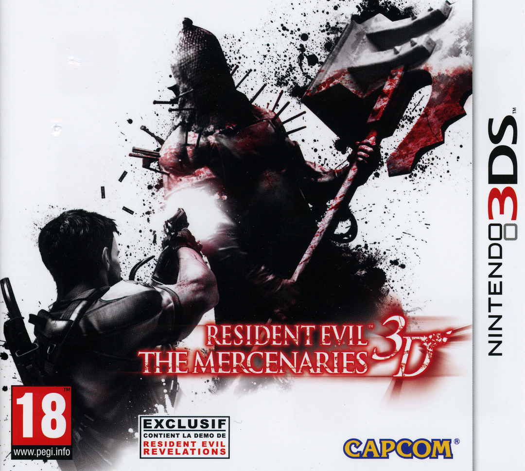 jaquette du jeu vidéo Resident Evil : The Mercenaries 3D