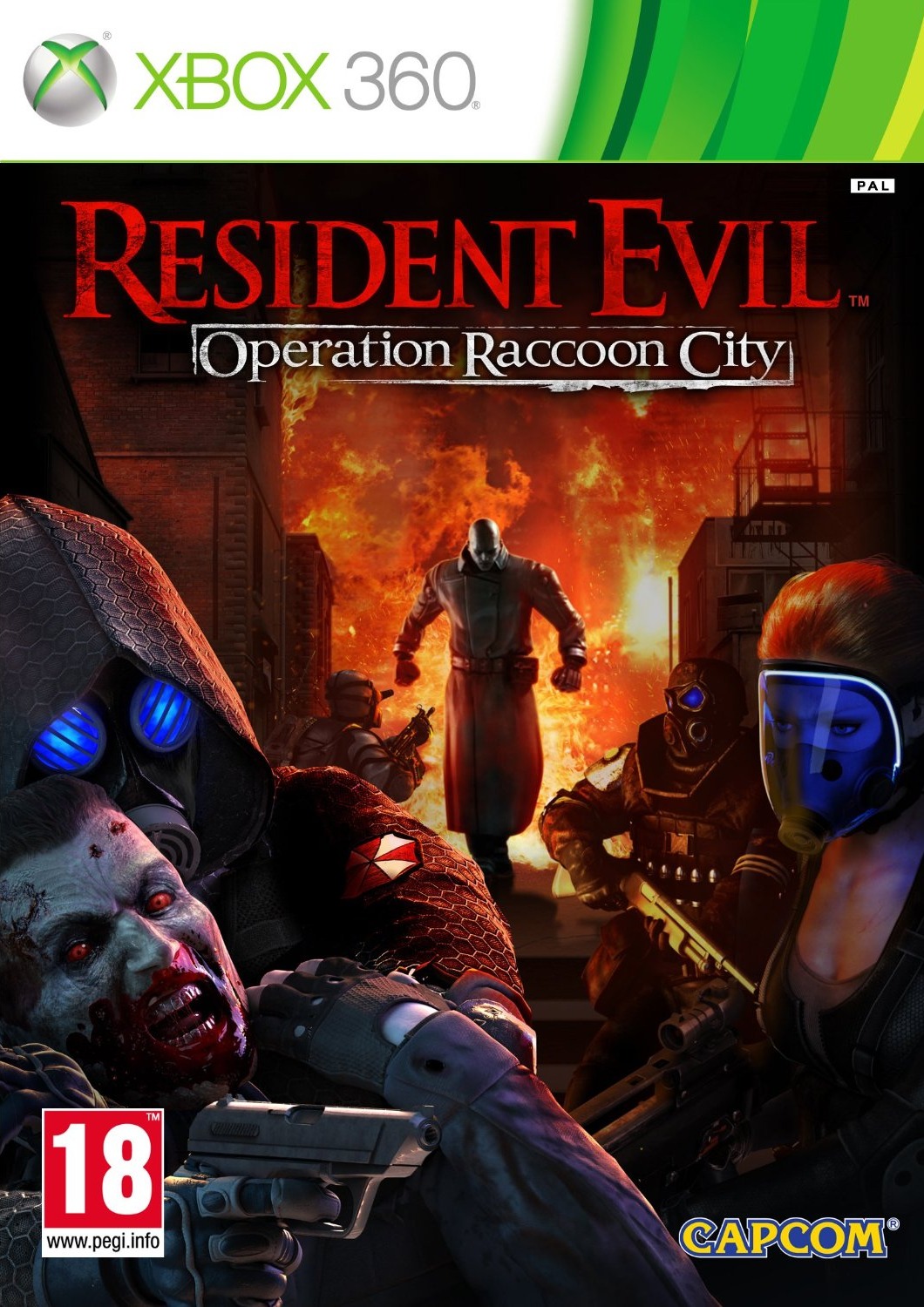 jaquette du jeu vidéo Resident Evil : Operation Raccoon City