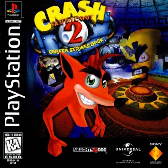 jaquette du jeu vidéo Crash Bandicoot 2: Cortex Strikes Back