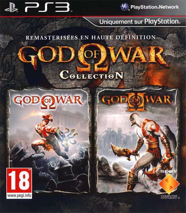 jaquette du jeu vidéo God of War Collection