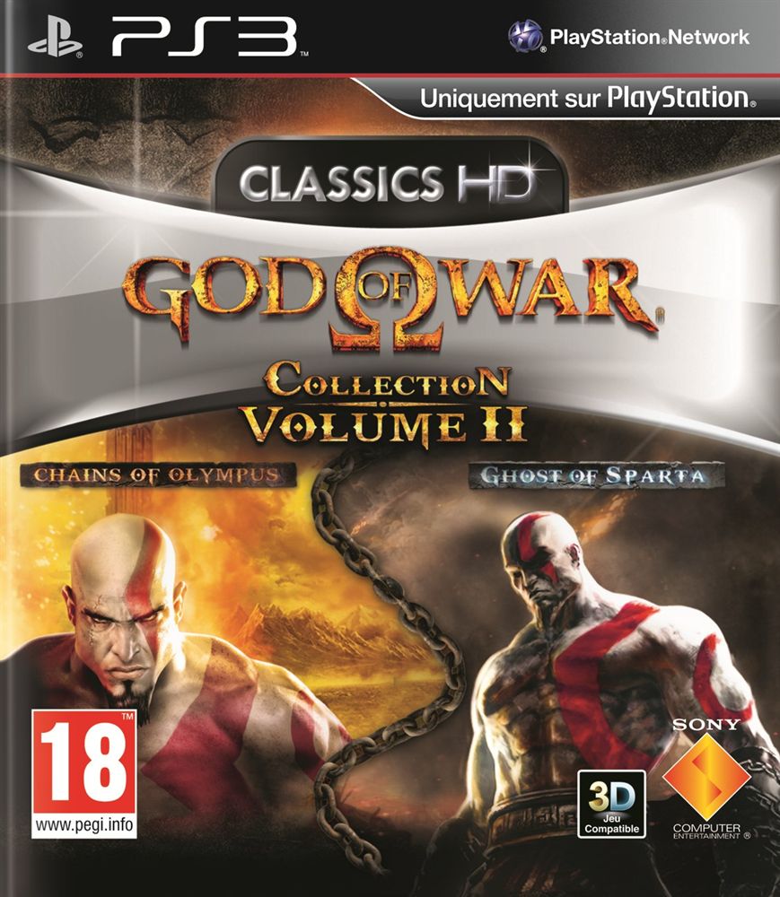 jaquette du jeu vidéo God of War Collection Volume II