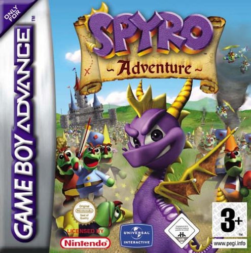 jaquette du jeu vidéo Spyro Adventure