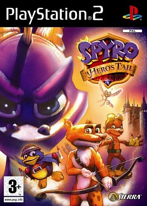 jaquette du jeu vidéo Spyro : A Hero's Tail