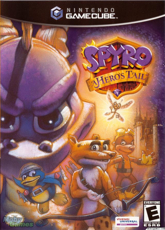 jaquette du jeu vidéo Spyro : A Hero's Tail