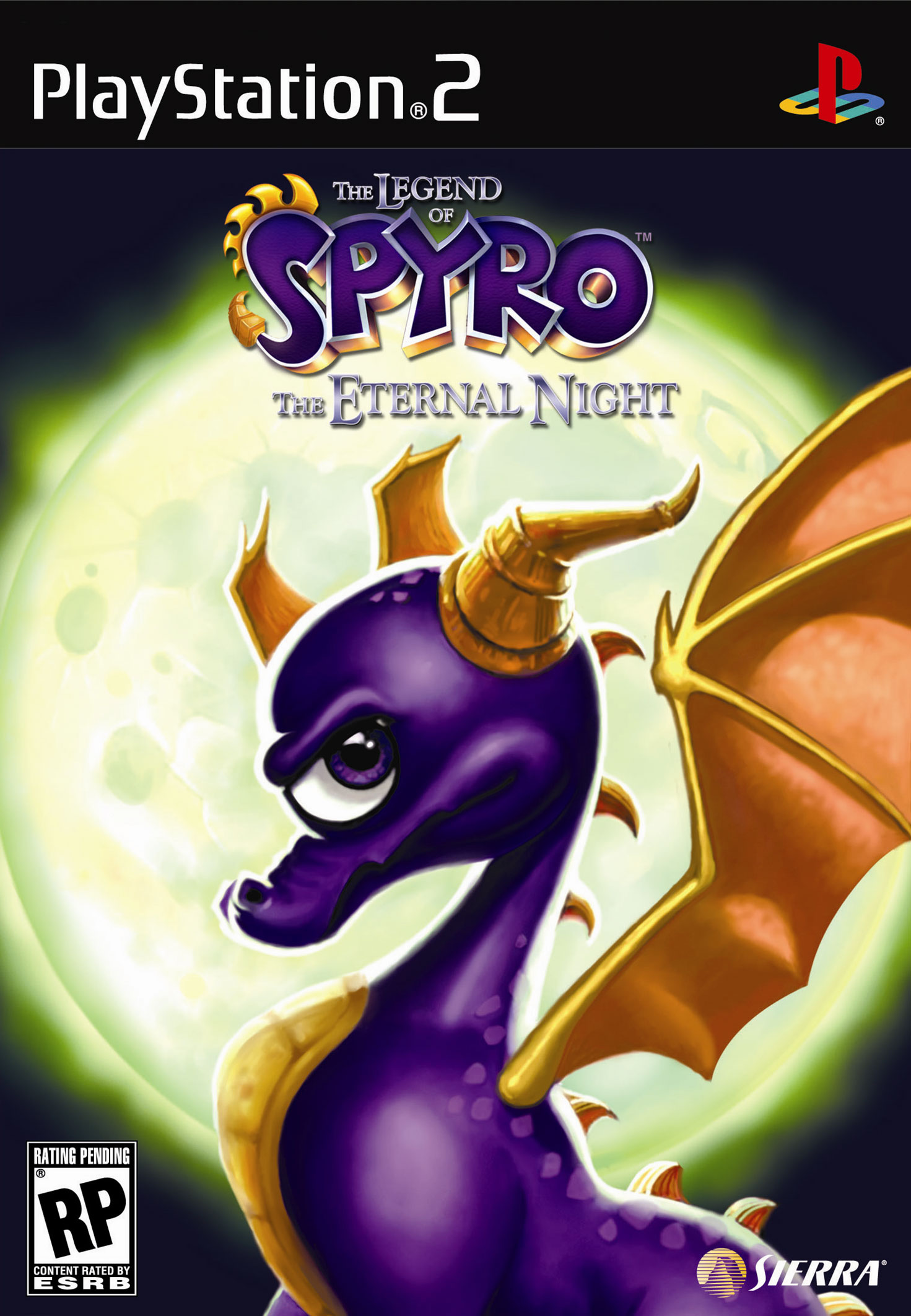 jaquette du jeu vidéo The Legend of Spyro: The Eternal Night