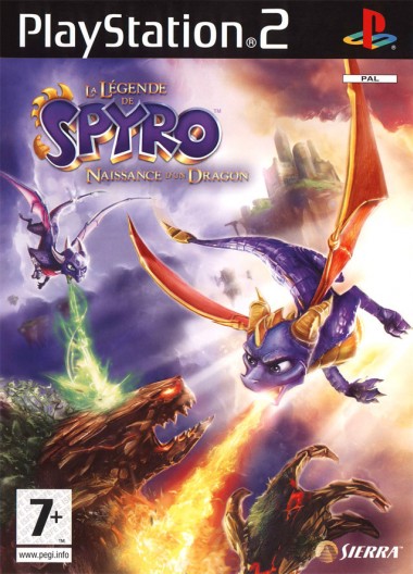 jaquette du jeu vidéo Spyro : Naissance d'un dragon