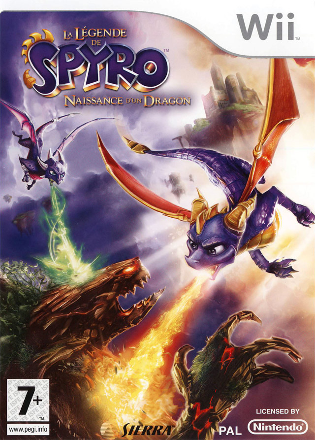 jaquette du jeu vidéo Spyro : Naissance d'un dragon