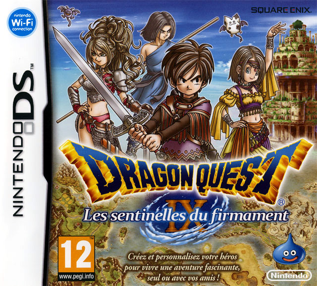 jaquette du jeu vidéo Dragon Quest IX : Les Sentinelles du Firmament
